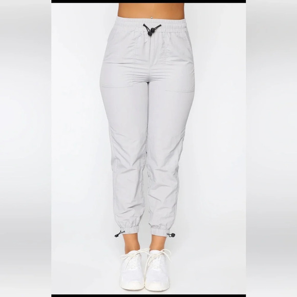 Fashion Nova Grey Joggers - Size Small | Color: Light Grey - Picture 3 of 8